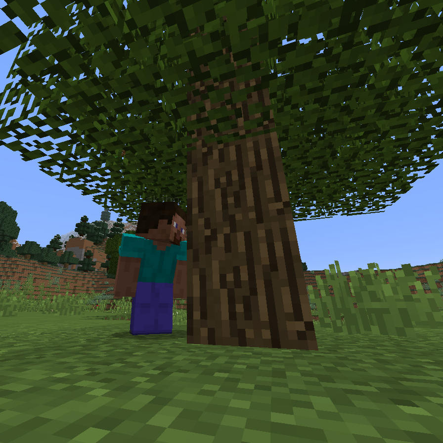 cut down trees Minecraft Mods