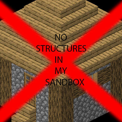 Remove Overworld Structures Datapack logo