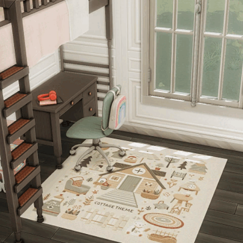 Cozy cottage rugs - The Sims 4 Build / Buy - CurseForge