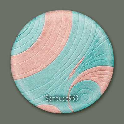 Abstract Round Dance Rug #1 Samtuse963 logo