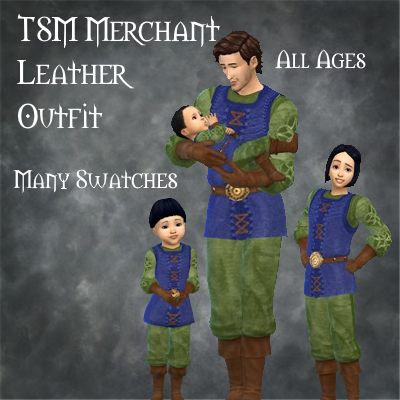 TSM Merchant Leather Outfit logo