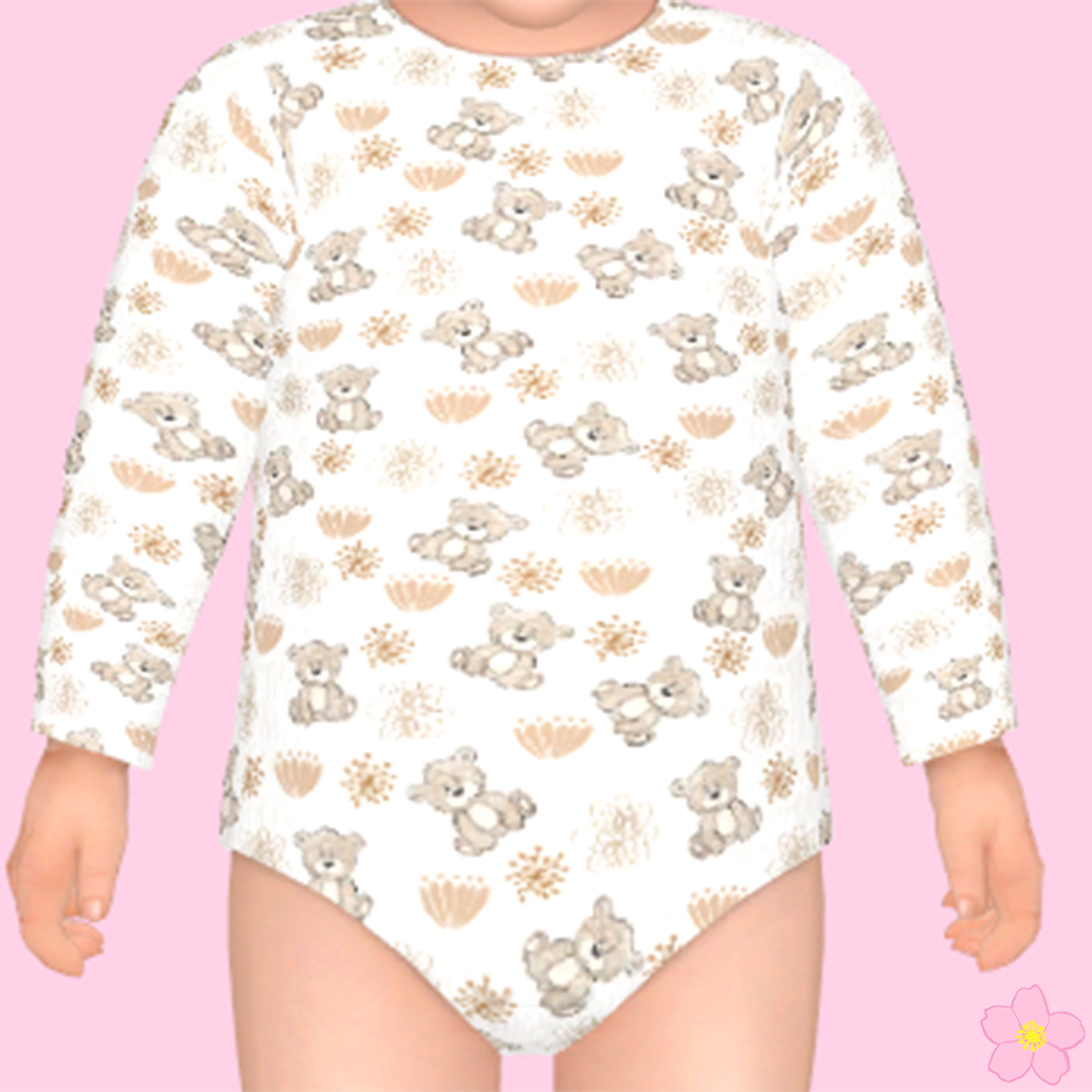 Bear Infant Onesie The Sims 4 Create a Sim