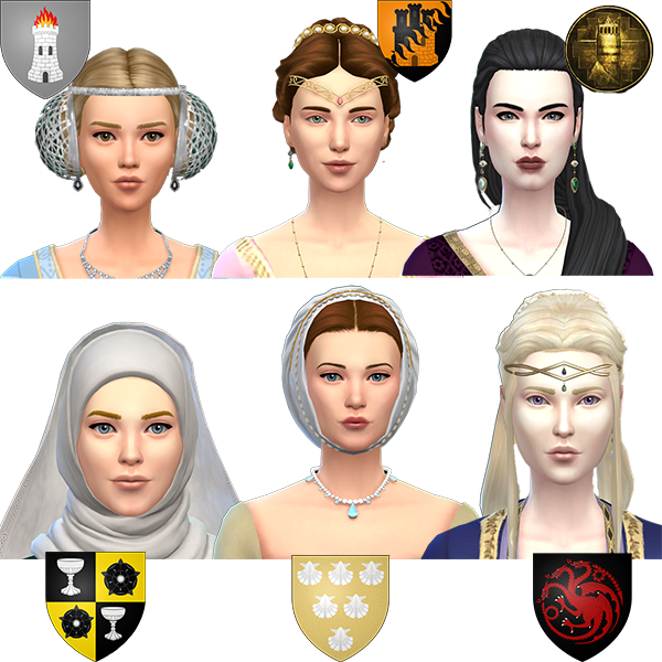 Maegor's Wives - The Sims 4 Sims / Households - CurseForge