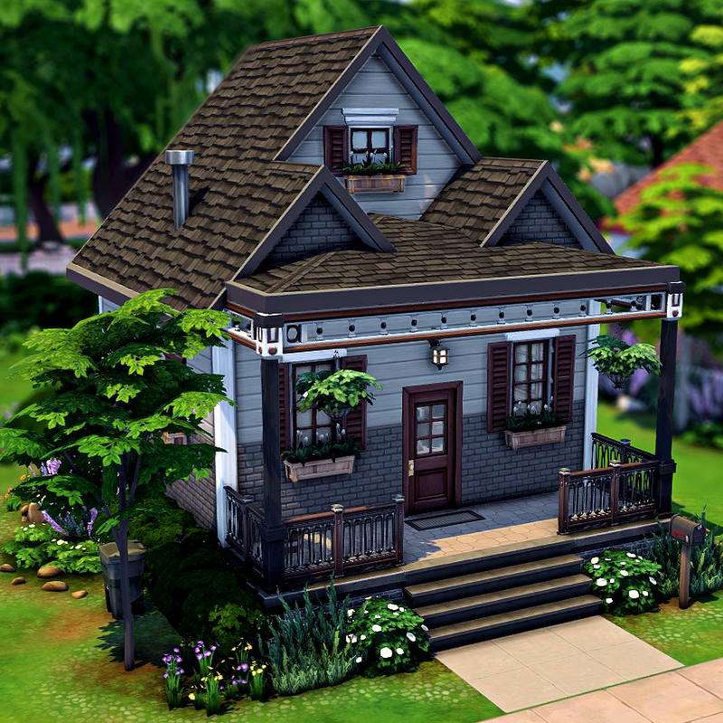 🏡 Oak Alcove Starter - The Sims 4 Rooms / Lots - CurseForge