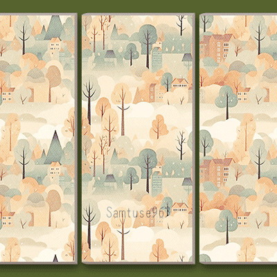 Watercolor Landscape Painting #2 Samtuse963 logo