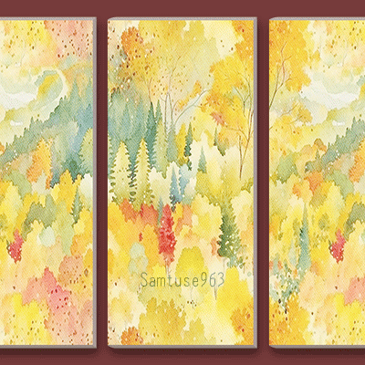 Watercolor Landscape Painting #1 Samtuse963 logo