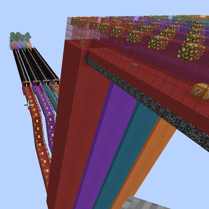 Rainbow Lucky Block Race [1.8] › Maps ›  — Minecraft Downloads