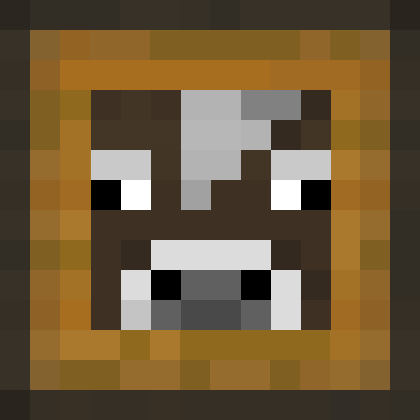 cow minecraft face