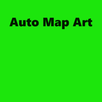 Auto Map Art
