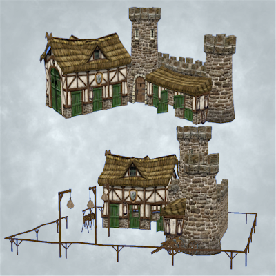 Settlers Hood Deco: Stables logo