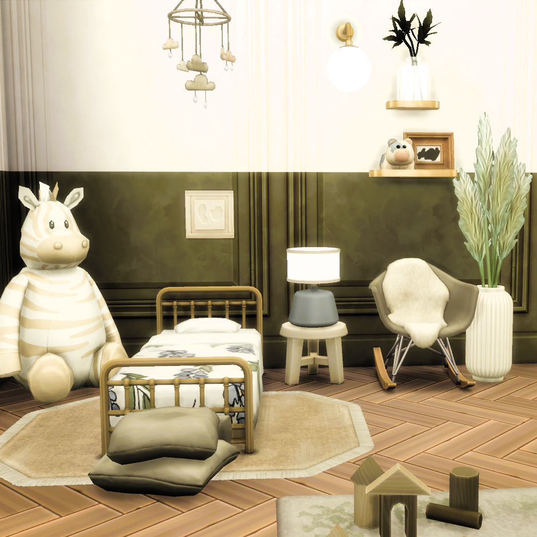 Eucalyptus Toddler Room - The Sims 4 Rooms / Lots - CurseForge