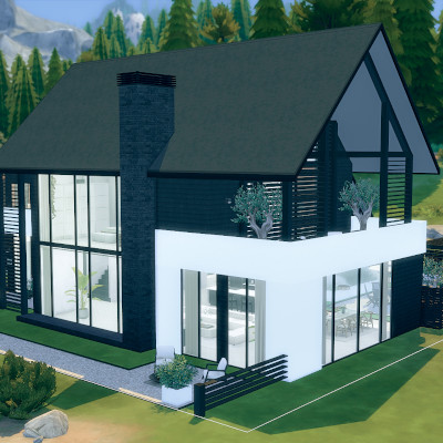 Modern Vacation Home - Screenshots - The Sims 4 Rooms / Lots - CurseForge