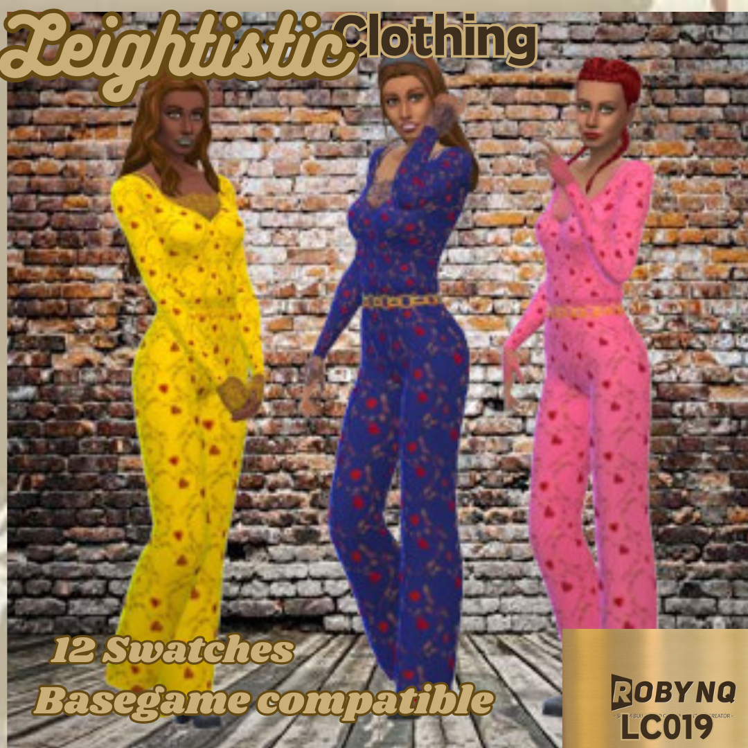 Leightistic clothing LC019 - Basegame compatible - The Sims 4 Create a ...