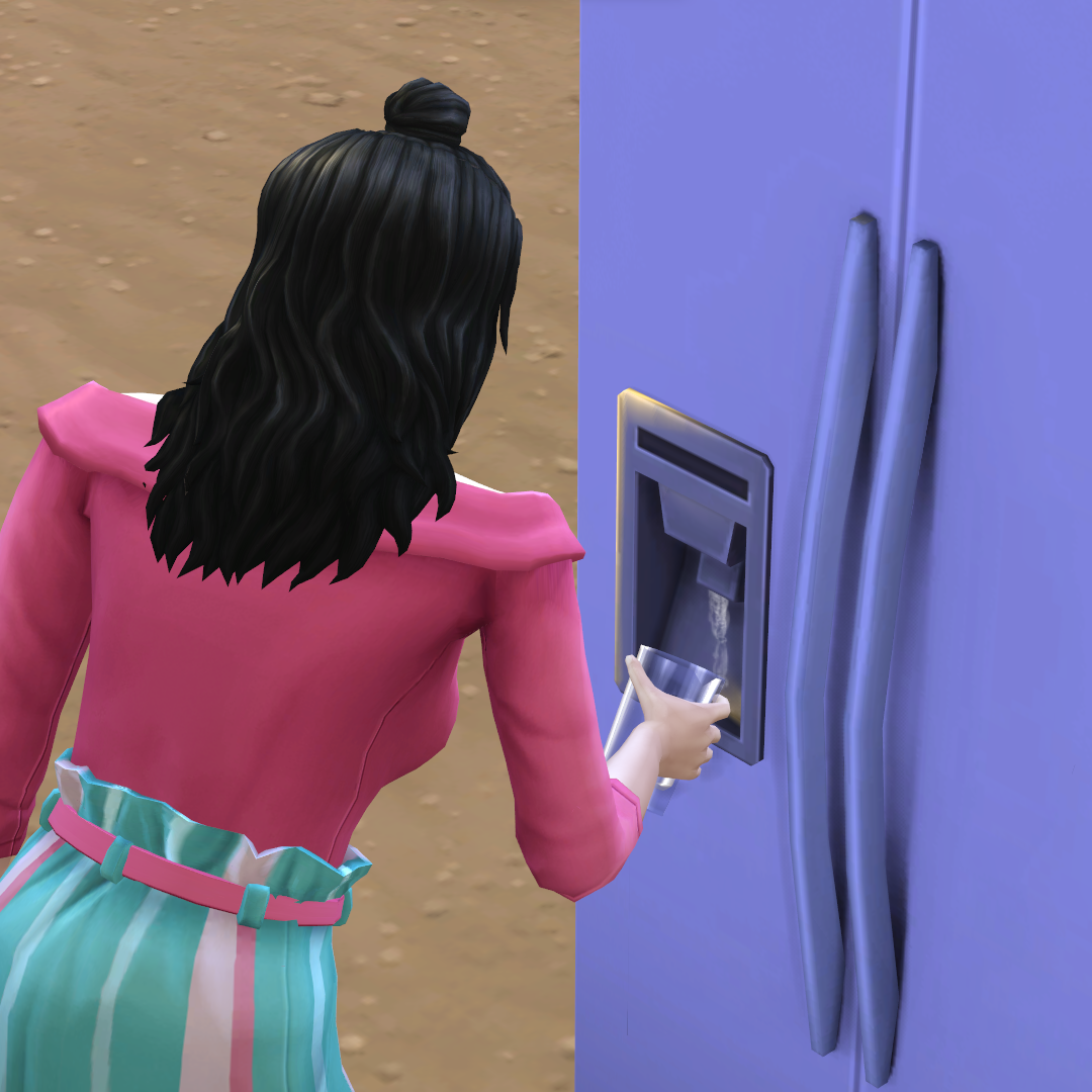 Fridge with Functional Water Dispenser logo