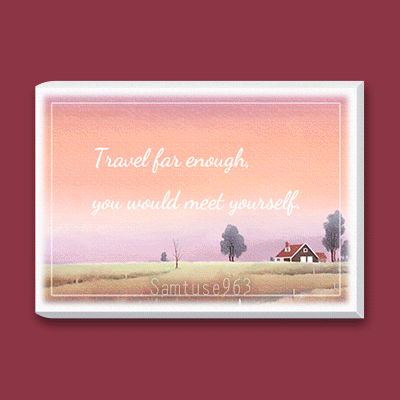 Pastel Little Quotes Frame #2 Sellable Samtuse963 logo