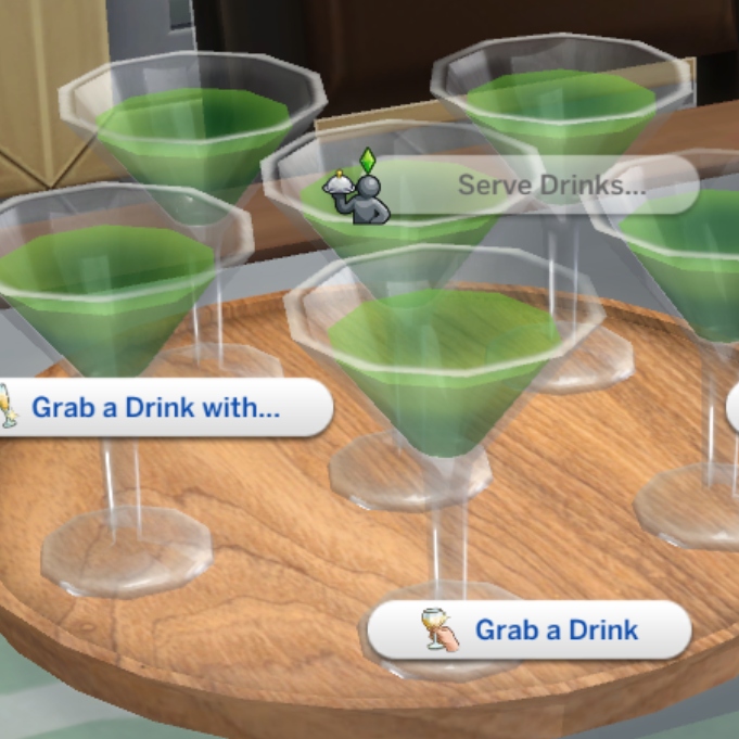 Download Somik And Severinka Functional Drinks Tray Spanish Translation The Sims Mods