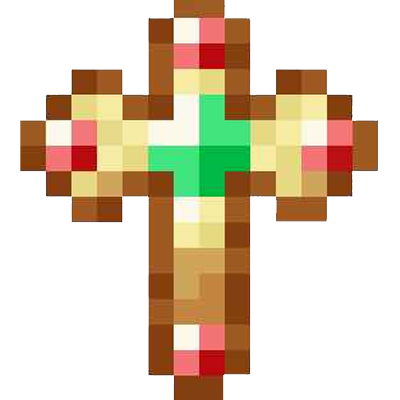 Cross totem of god