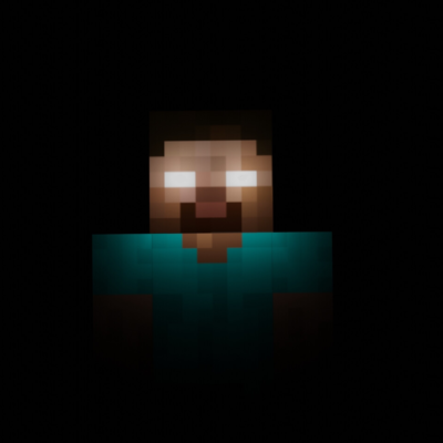 Herobrine; He's Watching logo