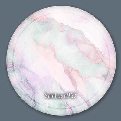 Marble Round Dance Rug #9 Samtuse963 logo