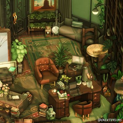 Dark Academia Study - Dependencies - The Sims 4 Rooms / Lots - CurseForge