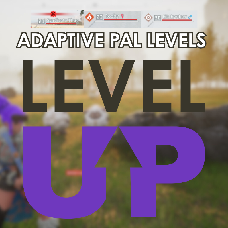 Adaptive Pal Levels - Levelled Pals project avatar