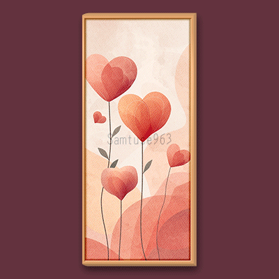 HQ Abstract Amour Long Painting #1 Sellable Samtuse963 logo