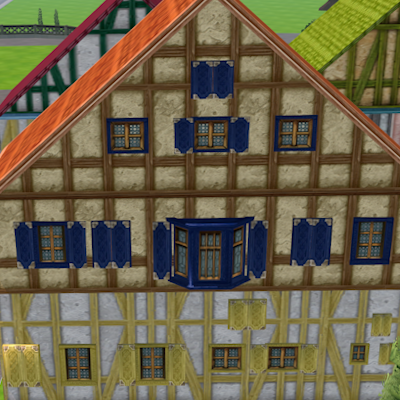 Settlers Old Town 2  Build: Doors & Windows - Clothmaker set logo