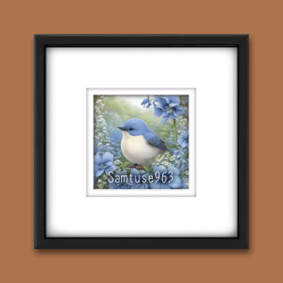 HQ Bird Square Color Sketch #7 Samtuse963 logo