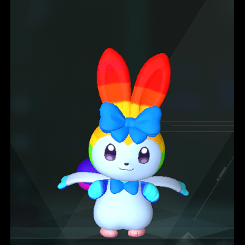 Rainbunny (A rainbow recolor for Ribunny)
