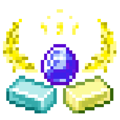 Each biome has its own ore