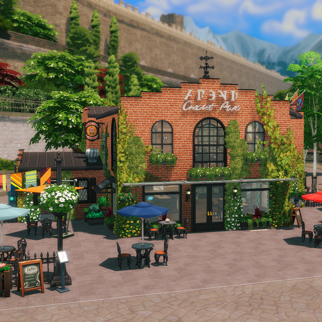 Windenburg Restaurant Screenshots - Rooms / Lots - The Sims 4