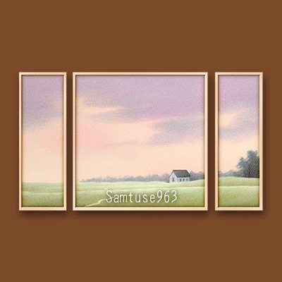 HQ Pastel Landscape Triptych #1 Sellable Extra E Samtuse963 logo