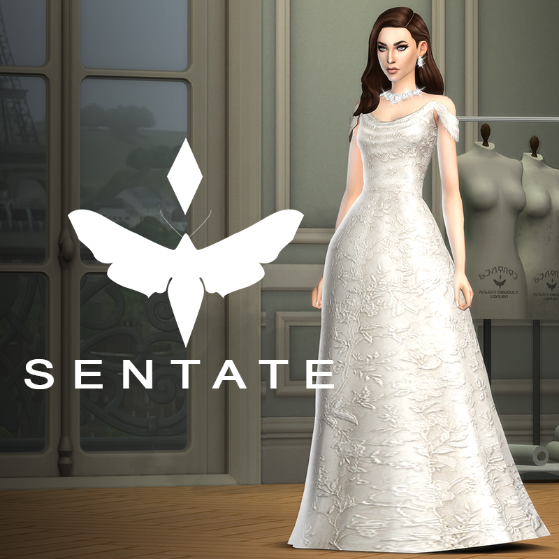 Arabella Dress (Lace) - Screenshots - The Sims 4 Create a Sim - CurseForge