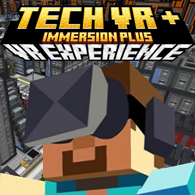 TECH VR + | Immersion plus | [FABRIC] logo