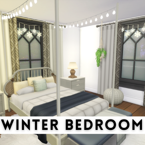 Cozy Winter Aesthetic Bedroom - The Sims 4 Rooms / Lots - CurseForge