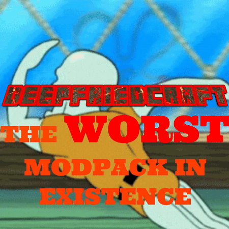 DeepFriedCraft, the Worst Modpack Ever logo