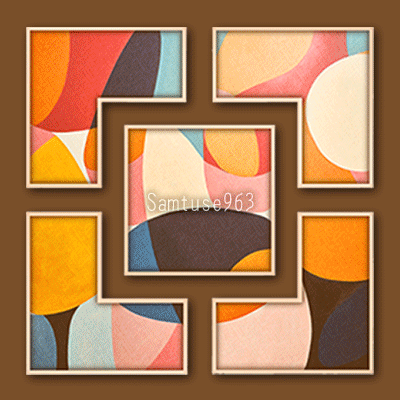 HQ Abstract Modern Painting 5 Piece Set #1 Samtuse963 logo