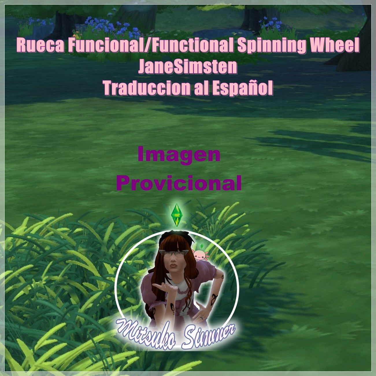 Rueca Funcional/Functional Spinning Wheel x JaneSimsten TRADUCCION AL