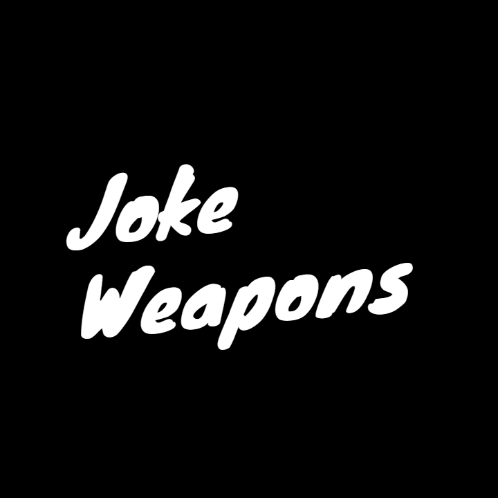 LBG's Joke Weapons logo