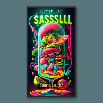 Bizarre Cuisine Sale Poster Frame #1 Samtuse963 logo
