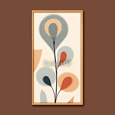 HQ Abstract Flower Long Painting #2 Sellable Extra D Samtuse963 logo