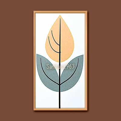 HQ Abstract Leaf Long Painting #1 Sellable Extra D Samtuse963 logo