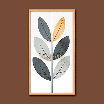 HQ Abstract Leaf Long Painting #3 Sellable Extra D Samtuse963 logo
