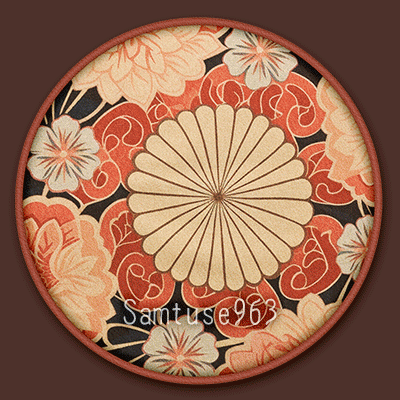 Japanese Style Round Dance Rug #2 Samtuse963 logo