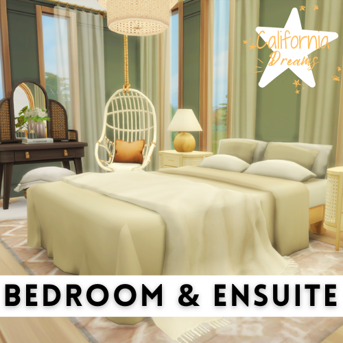 California Dreams Bedroom And Ensuite Screenshots Rooms Lots The Sims 4 9818