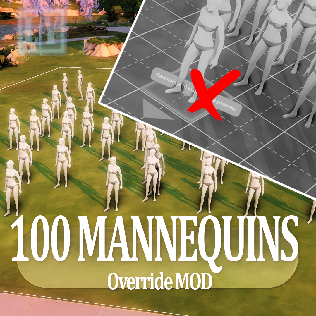 Download hundred mannequins the sims 4 mods curseforge