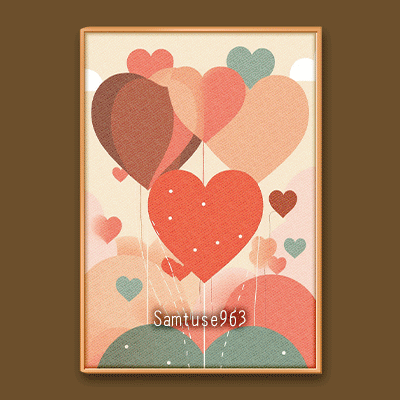 HQ Abstract Amour Painting #1 Sellable Extra A Samtuse963 logo