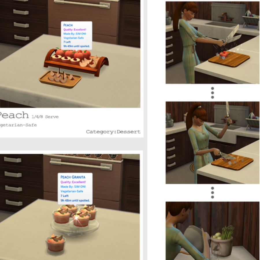 Peach and Peach Granita by ONI Spanish translation Download Mods