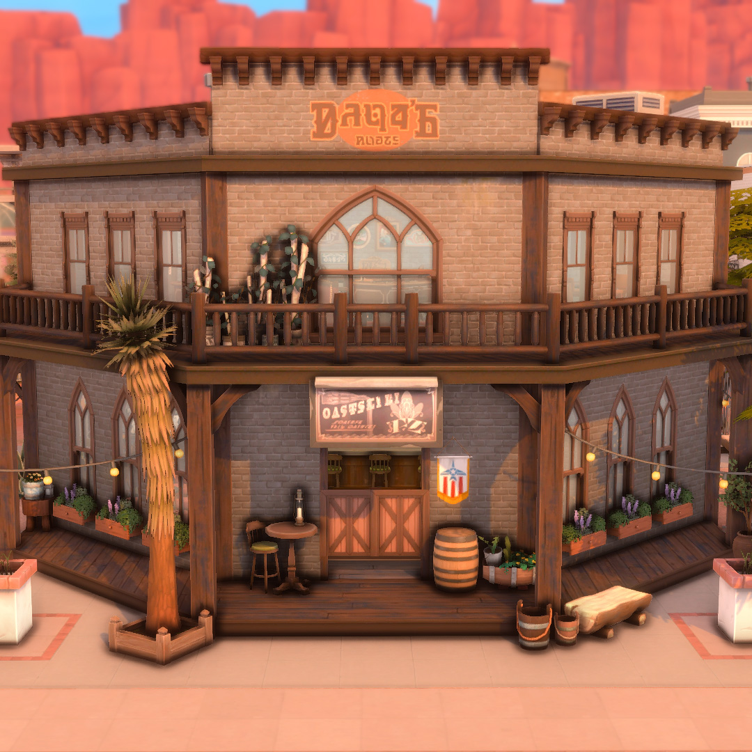 Strangerville Saloon 🍻 - The Sims 4 Rooms / Lots - CurseForge