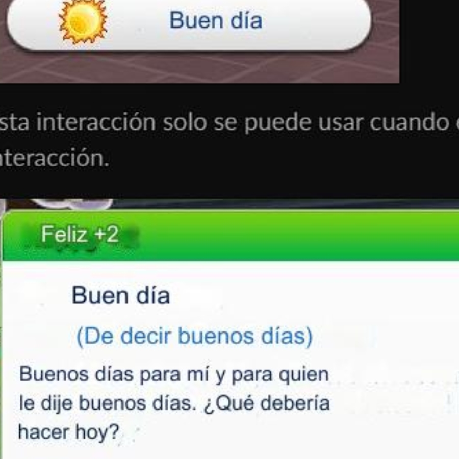 Good morning interaction by kiarasims4mods Spanish translation - Mods ...